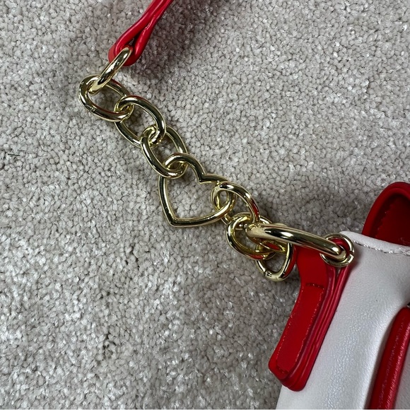 Hello Kitty Her Universe Purse Red Bow Gold Chain Apple‎ Pencil Interior - Picture 12 of 15